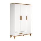 Guarda Roupa Infantil 3 Portas 1 Gaveta Candy | Serpil - Bran